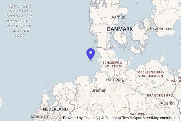 Map: North Sea Coast Travel Guide: Wadden Sea & Island Escapes
